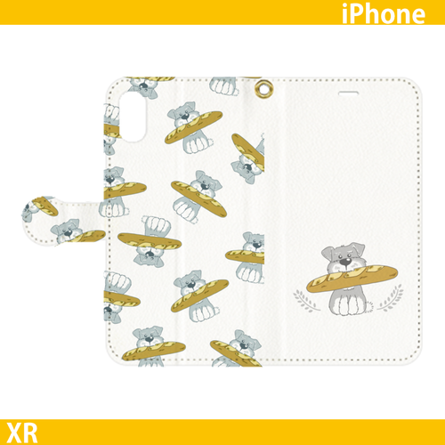 【PAN＆Schuna.】iPhoneXR手帳型ケース