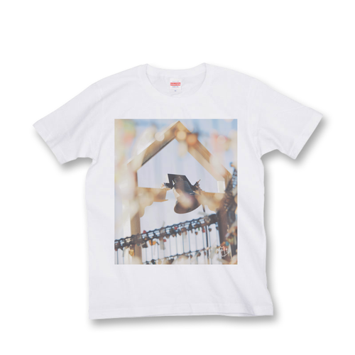 フォトデザイン Tシャツ 願いの鐘 白