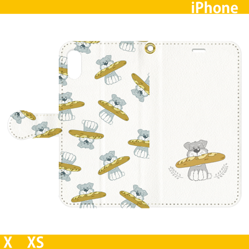 【PAN＆Schuna.】iPhoneX/XS手帳型ケース