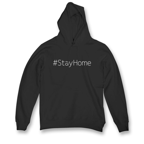 #StayHome White Logo