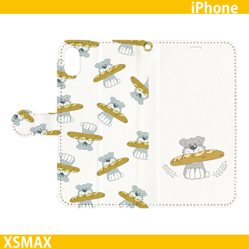 【PAN＆Schuna.】iPhoneXSMAX手帳型ケース