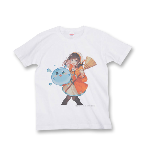 ダンジョンのお掃除屋さん　Tシャツ　モナカ＆ライムス