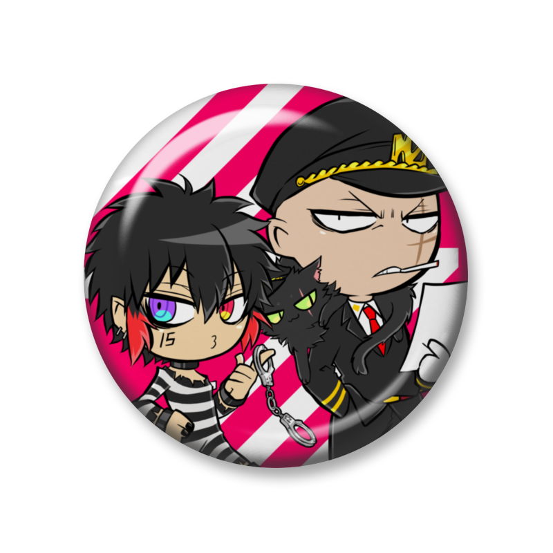NxNxN ジューゴ＆ハジメ 缶バッジ (Zピン) | MEET MY GOODS