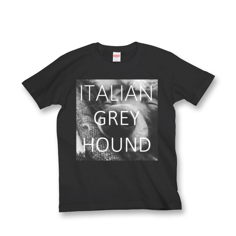 イタグレ雑貨と布 PLUS SN10 イタグレTシャツ（face) Tシャツ（カラー 